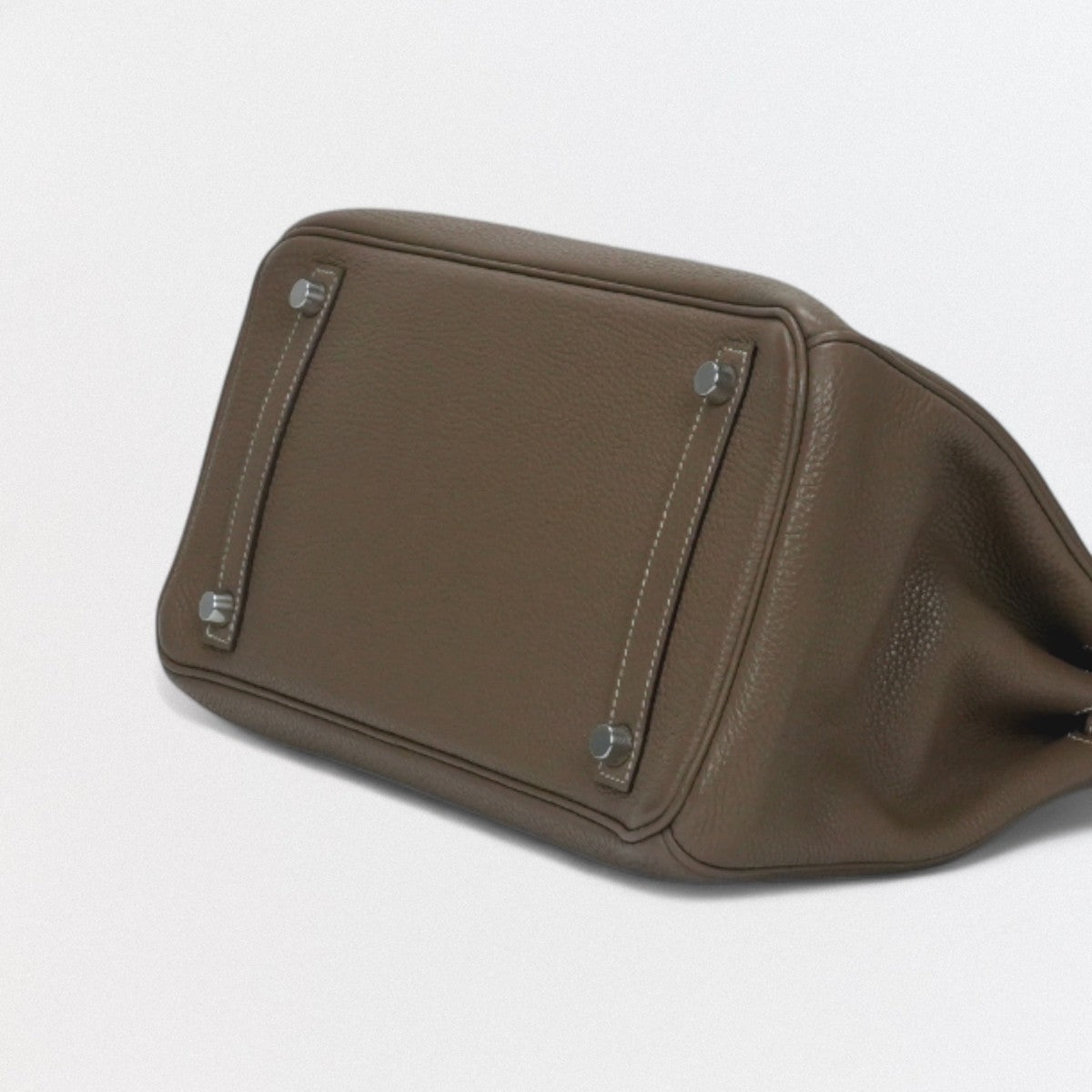 エルメス HERMES バーキン30 バーキン 30 バッグ トートバッグ トゴ エトゥープ Etoupe グレー Gray シルバー金具 ハンドバッグ