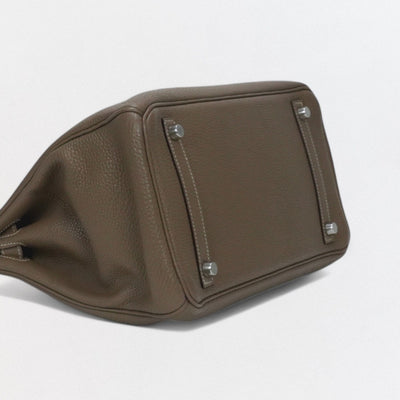 エルメス HERMES バーキン30 バーキン 30 バッグ トートバッグ トゴ エトゥープ Etoupe グレー Gray シルバー金具 ハンドバッグ