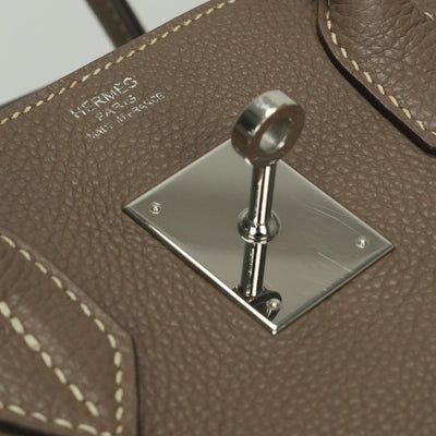 エルメス HERMES バーキン30 バーキン 30 バッグ トートバッグ トゴ エトゥープ Etoupe グレー Gray シルバー金具 ハンドバッグ