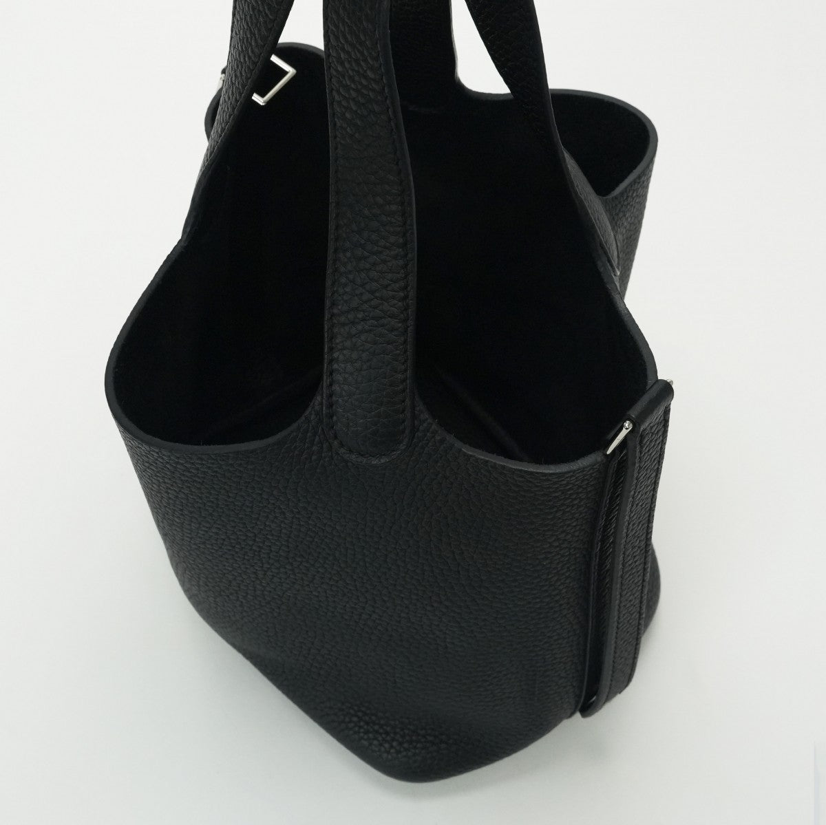 エルメス HERMES ピコタンロックPM ピコタンロック PM バッグ トートバッグ トリヨンクレマンス ノワール noir ブラック Black 黒 シルバー金具 ピコタン ハンドバッグ ピコタンロック18 ピコタン18