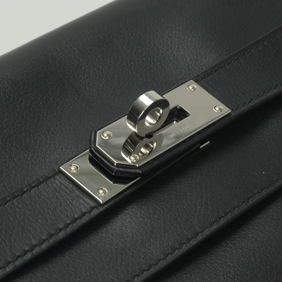エルメス HERMES ケリーメッセンジャーPM ケリー メッセンジャー PM バッグ ショルダーバッグ エヴァーグレイン ノワール Noir ブラック Black 黒 シルバー金具 エバーグレイン