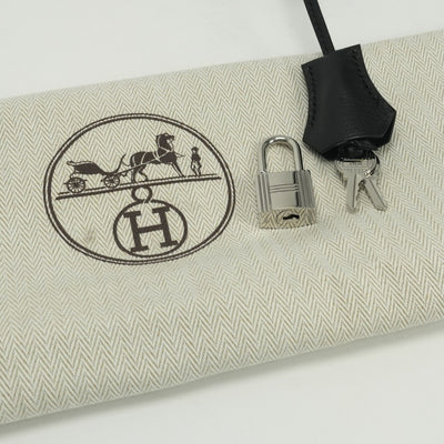 エルメス HERMES ケリーメッセンジャーPM ケリー メッセンジャー PM バッグ ショルダーバッグ エヴァーグレイン ノワール Noir ブラック Black 黒 シルバー金具 エバーグレイン