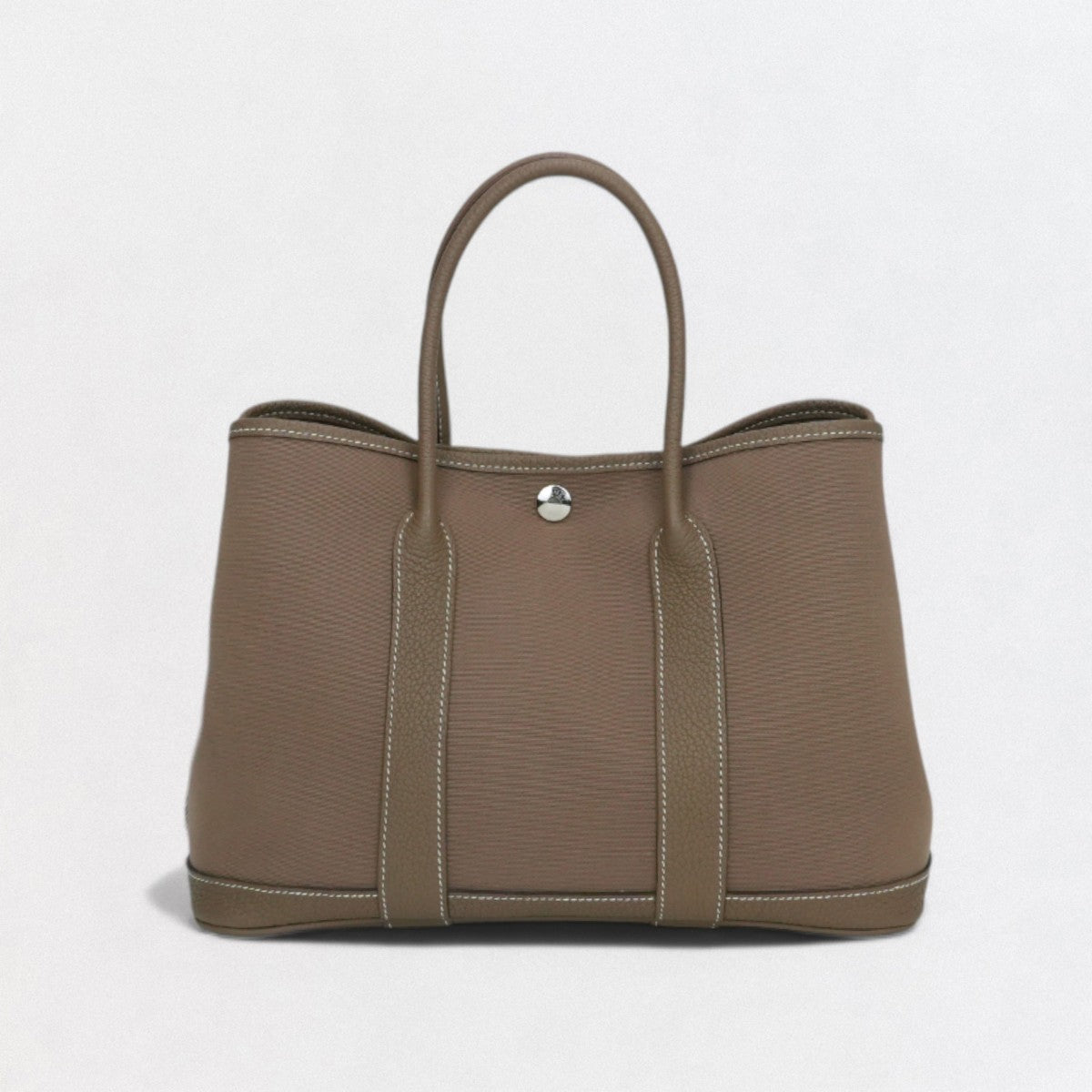 エルメス HERMES ガーデンパーティTPM ガーデンパーティ TPM ガーデンパーティ30 ガーデンパーティー バッグ トートバッグ ネゴンダ エトゥープ Etoupe グレー Gray シルバー金具 ハンドバッグ