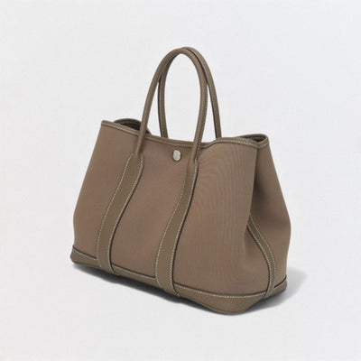 エルメス HERMES ガーデンパーティTPM ガーデンパーティ TPM ガーデンパーティ30 ガーデンパーティー バッグ トートバッグ ネゴンダ エトゥープ Etoupe グレー Gray シルバー金具 ハンドバッグ