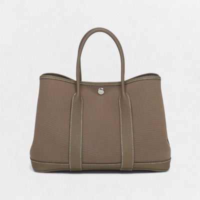 エルメス HERMES ガーデンパーティTPM ガーデンパーティ TPM ガーデンパーティ30 ガーデンパーティー バッグ トートバッグ ネゴンダ エトゥープ Etoupe グレー Gray シルバー金具 ハンドバッグ