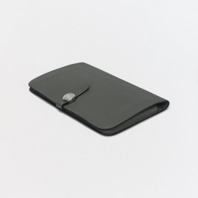 エルメス HERMES ドゴンGM ドゴン GM ドゴンデュオ 財布 長財布 ロングウォレット エバーカラー エタン Etain グレー Gray シルバー金具