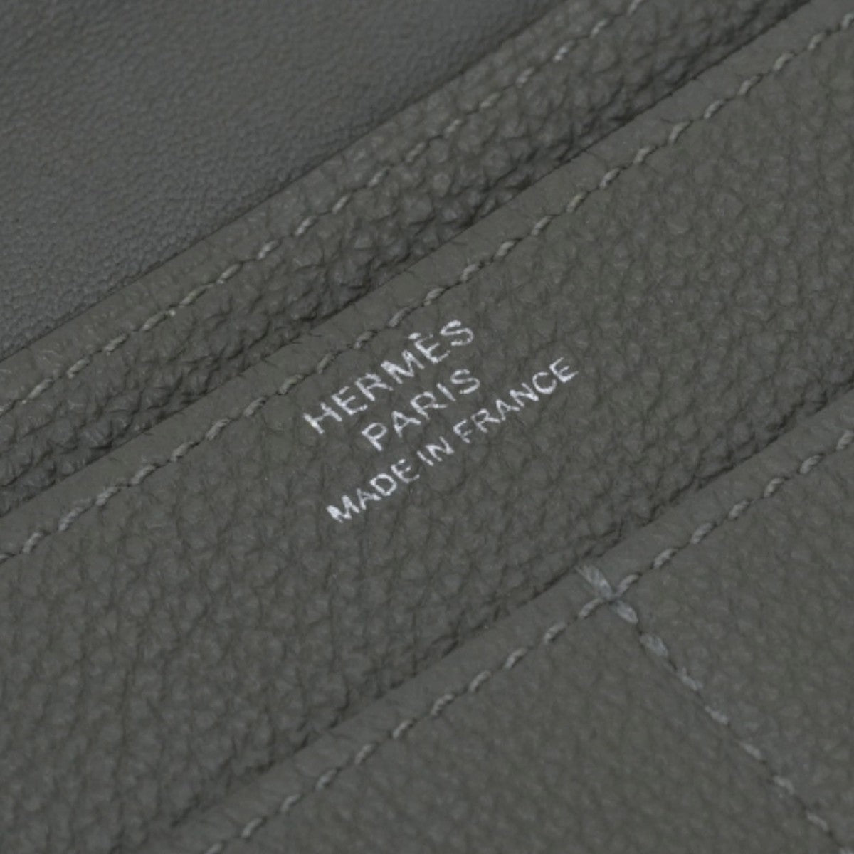 エルメス HERMES ドゴンGM ドゴン GM ドゴンデュオ 財布 長財布 ロングウォレット エバーカラー エタン Etain グレー Gray シルバー金具