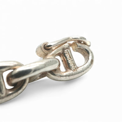 エルメス HERMES シェーヌダンクル ブレスレット バングル カフ 925 銀