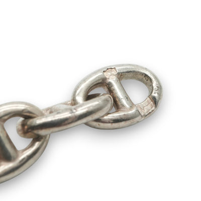 エルメス HERMES シェーヌダンクル ブレスレット バングル カフ 925 銀