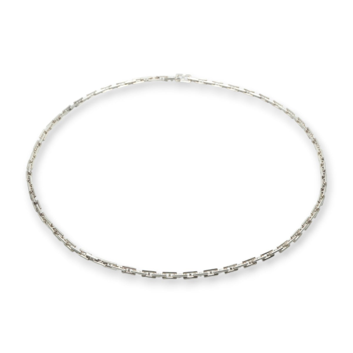 エルメス HERMES ヘラクレス ネックレス ペンダント チョーカー 925 銀