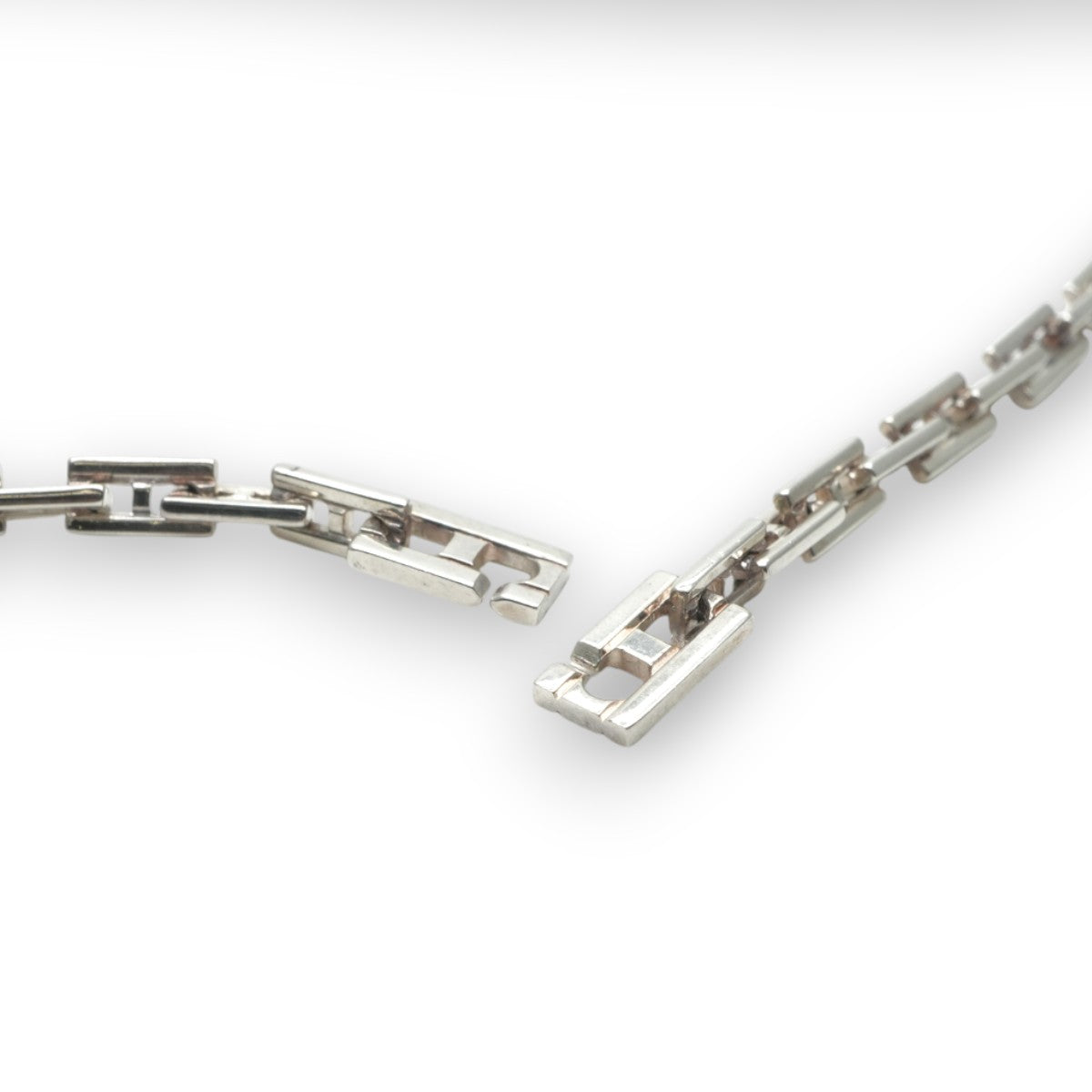 エルメス HERMES ヘラクレス ネックレス ペンダント チョーカー 925 銀