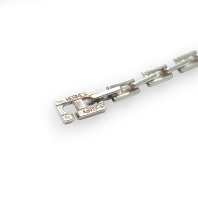 エルメス HERMES ヘラクレス ネックレス ペンダント チョーカー 925 銀