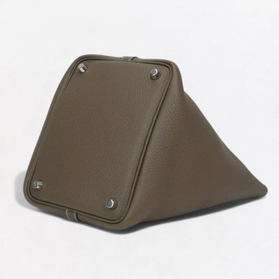 エルメス HERMES ピコタンロックPM ピコタンロック PM ピコタンロック18 バッグ トートバッグ トリヨンクレマンス エトゥープ Etoupe グレー Gray シルバー金具 ハンドバッグ