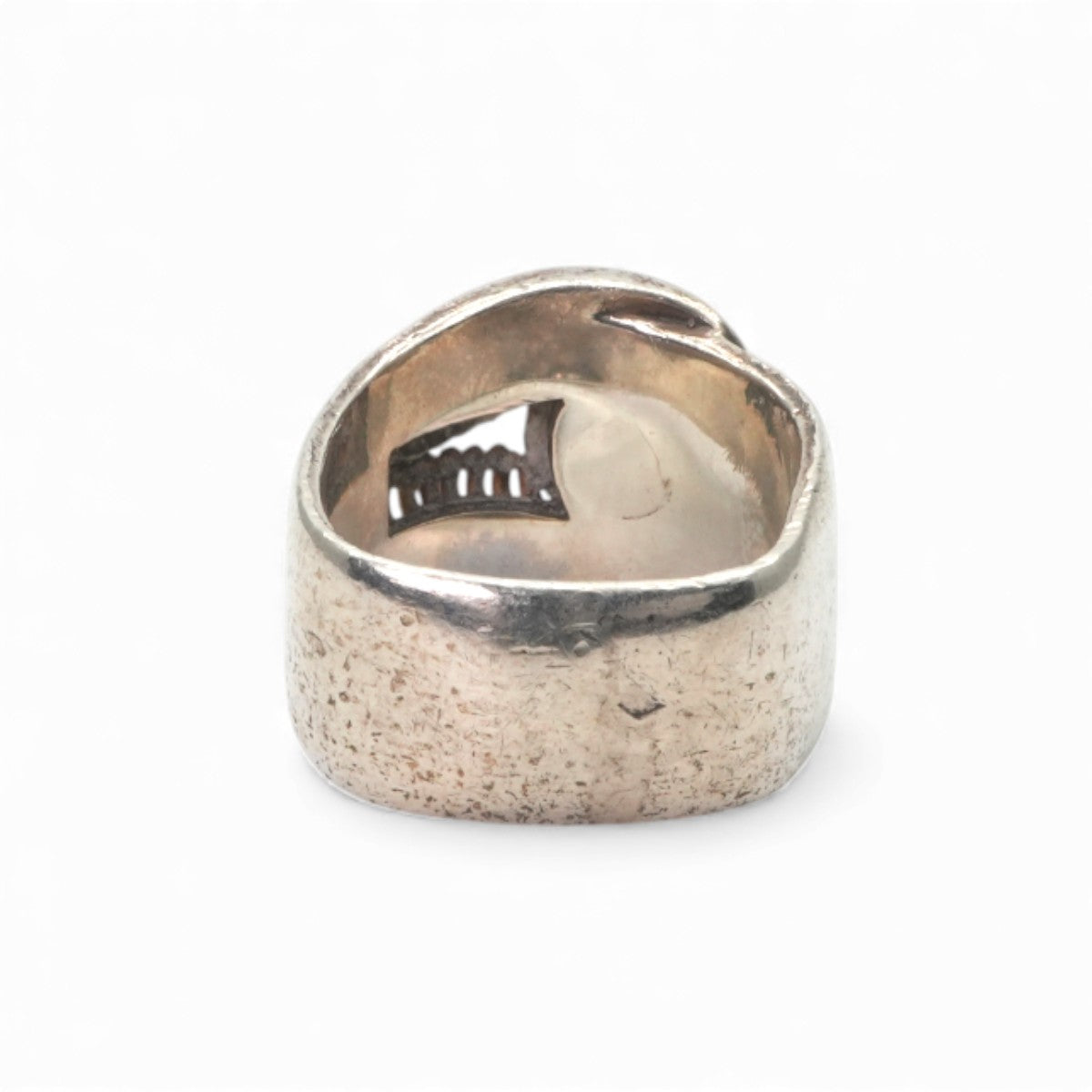 エルメス HERMES ブトニエール リング 指輪 750/925 ゴールド 銀