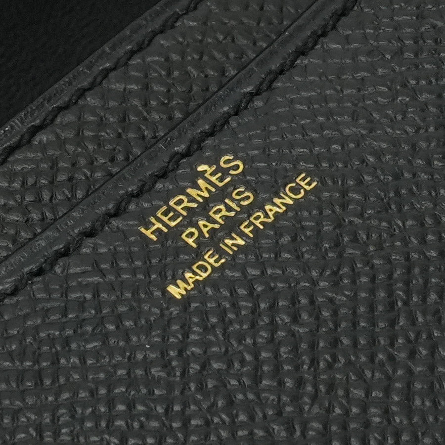 エルメス HERMES コンスタンス3 ミニ18 コンスタンス 3 ミニ18 バッグ ショルダーバッグ エプソン ノワール Noir ブラック Black 黒 ゴールド金具 コンスタンスミニ コンスタンス18 ヴォーエプソン