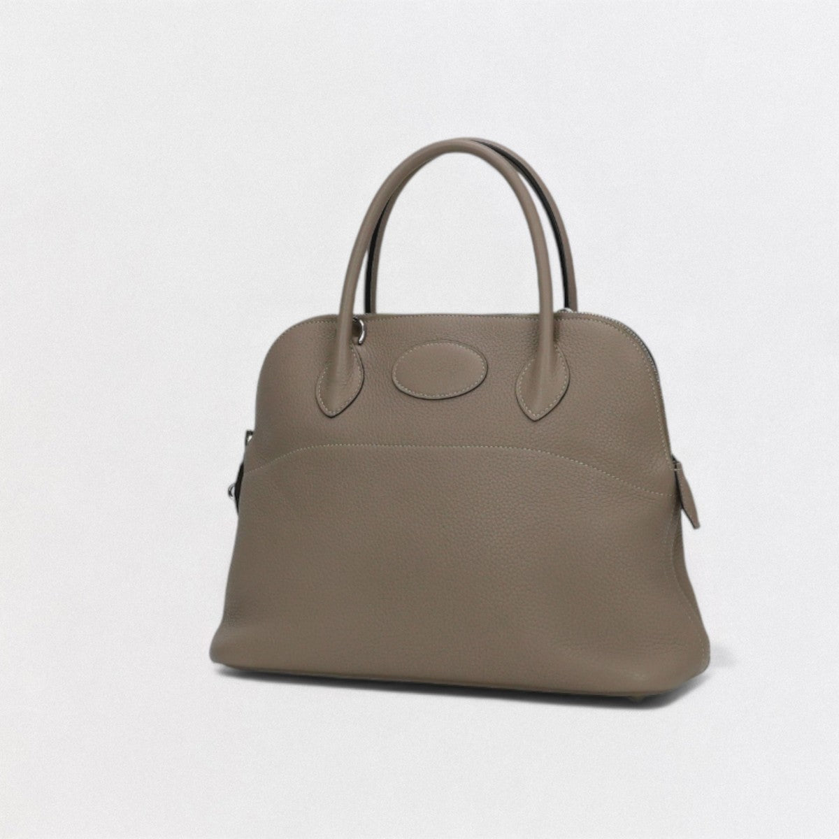 HERMES 爱马仕 Bolide 31 Bolide 31 包袋 托特包 Taurillon Clemence Tourtière 灰色 Gristourterelle 灰色 灰色 银色五金 手提包