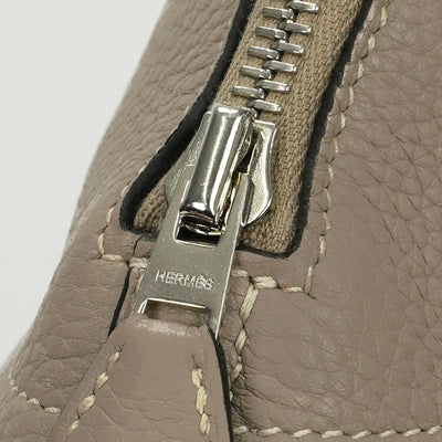 HERMES 爱马仕 Bolide 31 Bolide 31 包袋 托特包 Taurillon Clemence Tourtière 灰色 Gristourterelle 灰色 灰色 银色五金 手提包