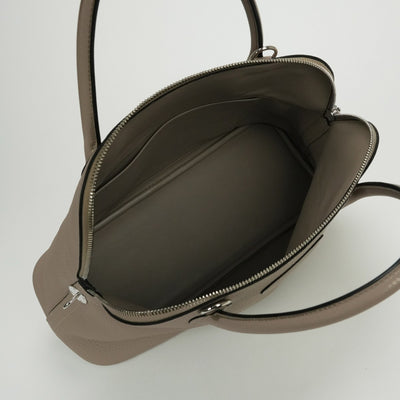 HERMES 爱马仕 Bolide 31 Bolide 31 包袋 托特包 Taurillon Clemence Tourtière 灰色 Gristourterelle 灰色 灰色 银色五金 手提包