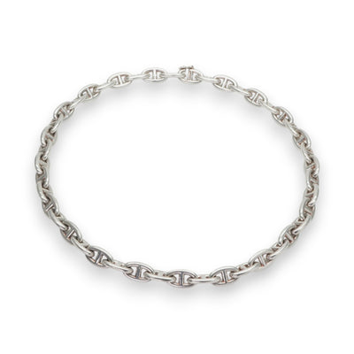 エルメス HERMES シェーヌダンクル ネックレス ペンダント チョーカー 925 銀