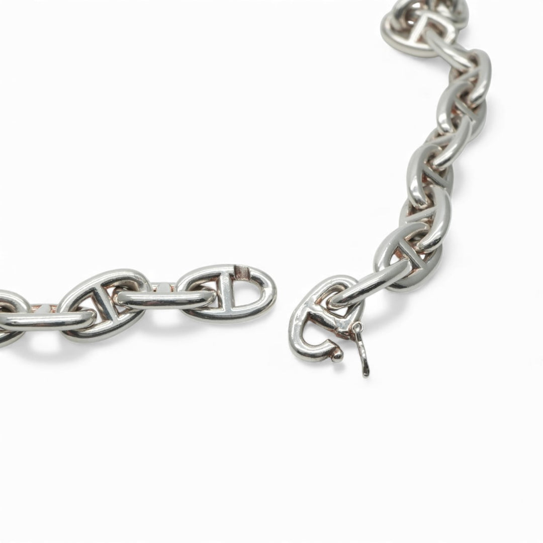 エルメス HERMES　シェーヌダンクル　シルバー　チョーカー　ネックレス 入手困難◇【HERMES】シェーヌダンクル シルバーネックレス (HERMES