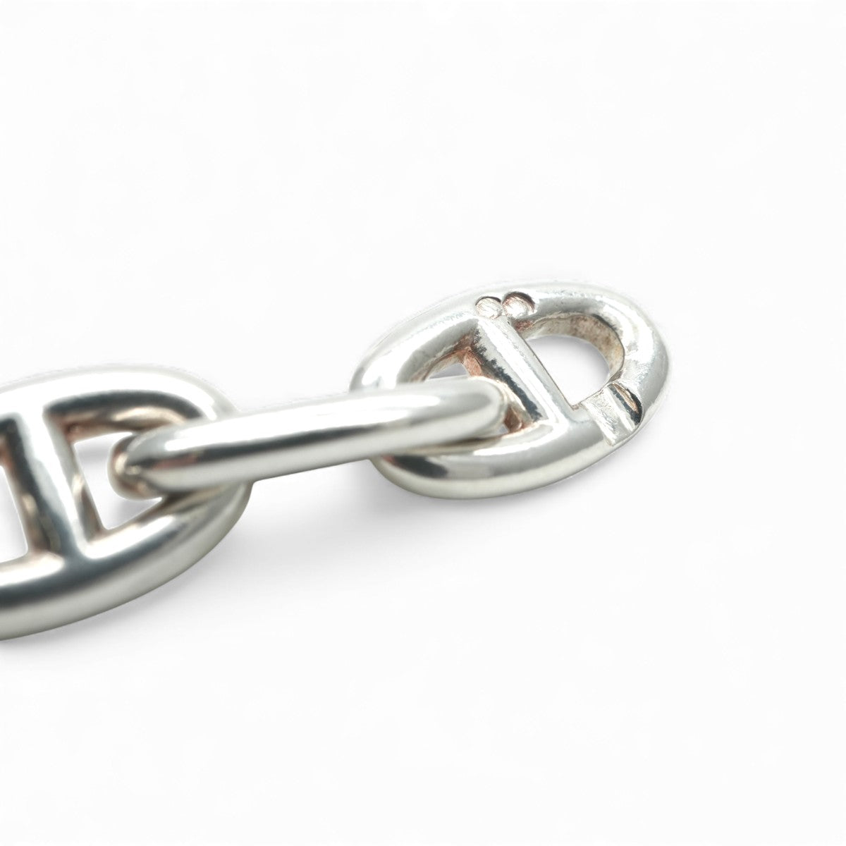 エルメス HERMES シェーヌダンクル ネックレス ペンダント チョーカー 925 銀