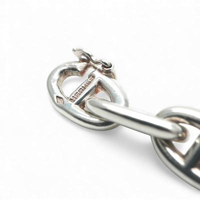 エルメス HERMES シェーヌダンクル ネックレス ペンダント チョーカー 925 銀