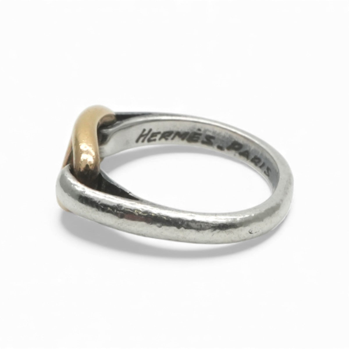 エルメス HERMES シェーヌダンクル リング 指輪 750/925 シルバー 金