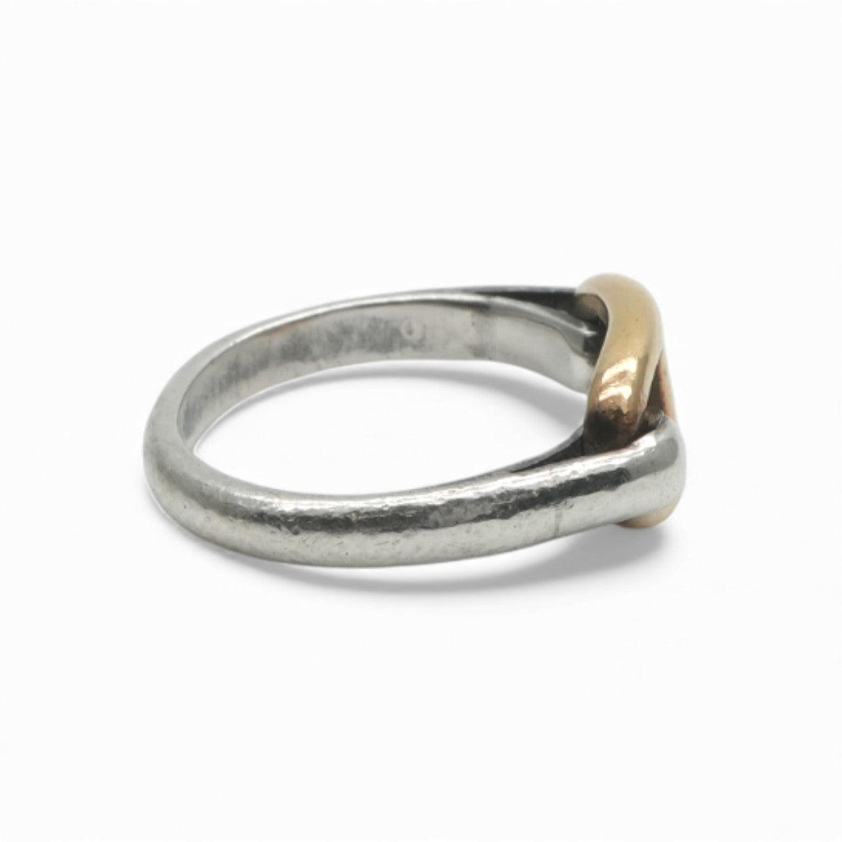 エルメス HERMES シェーヌダンクル リング 指輪 750/925 シルバー 金