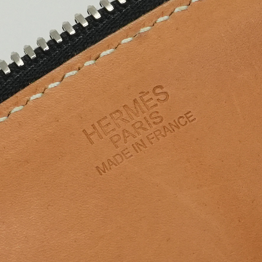 エルメス HERMES パリボンベイ40 パリボンベイ 40 バッグ トートバッグ ヴァシュリエジェ ノワール noir ブラック Black 黒 シルバー ハンドバッグ