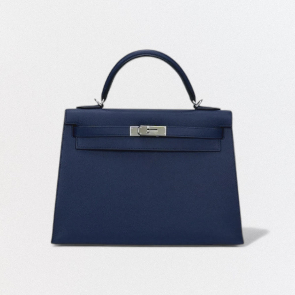 エルメス HERMES ケリー32 ケリー 32 バッグ トートバッグ ショルダーバッグ エプソン ブルーサフィール bluesaphir ブルー Blue 青 エルメス HERMES ケリー32 ケリー 32 バッグ トートバッグ ショルダー