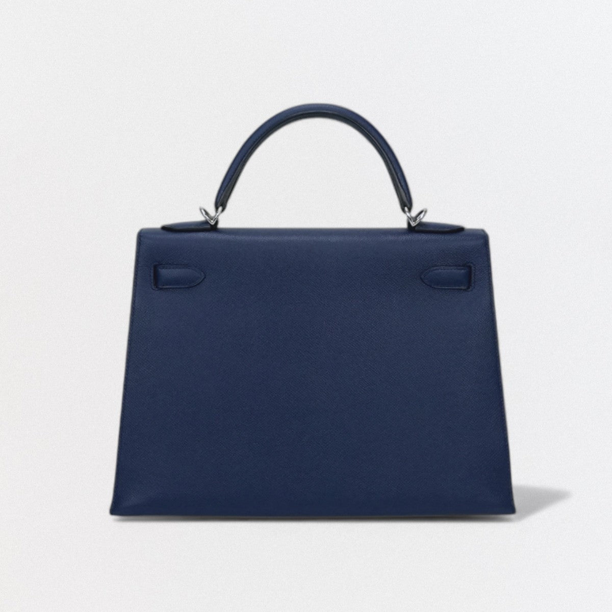 エルメス HERMES ケリー32 ケリー 32 バッグ トートバッグ ショルダーバッグ エプソン ブルーサフィール bluesaphir ブルー Blue 青 シルバー金具 ハンドバッグ ヴォーエプソン 新型 V字金具