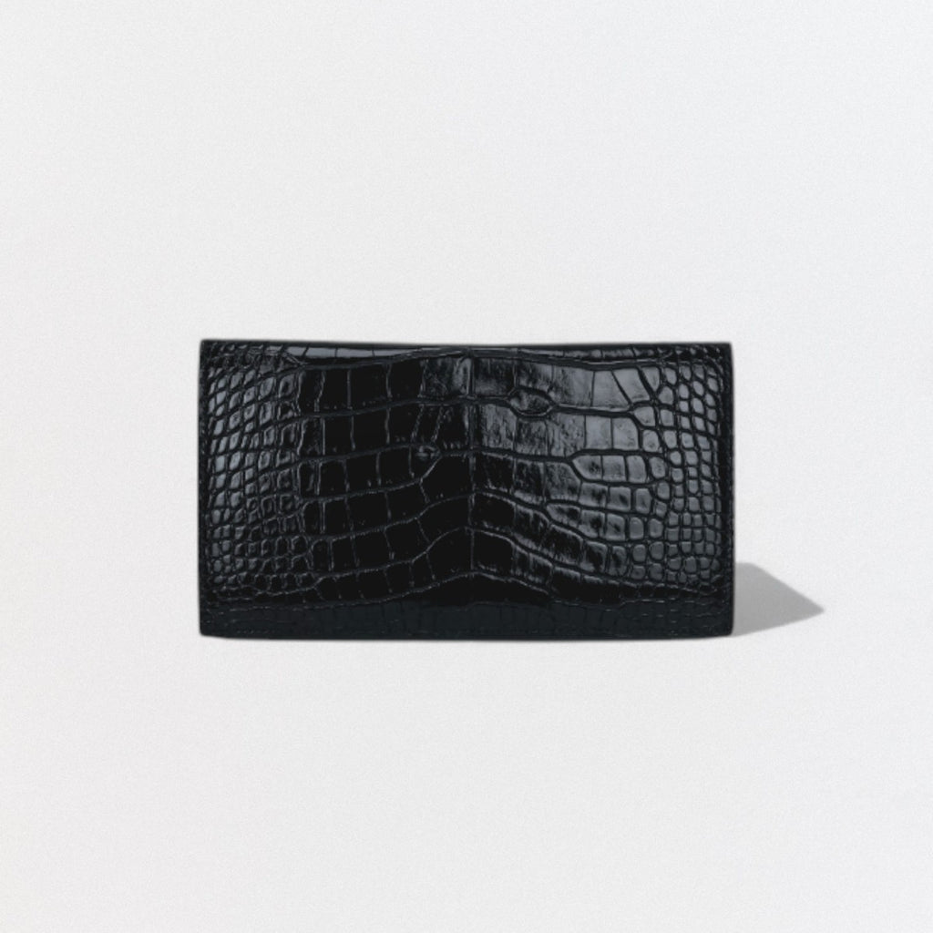 エルメス　フレミング クロコウォレット エルメス HERMES MC2 フレミング MC2フレミング 財布 長財布 ロング