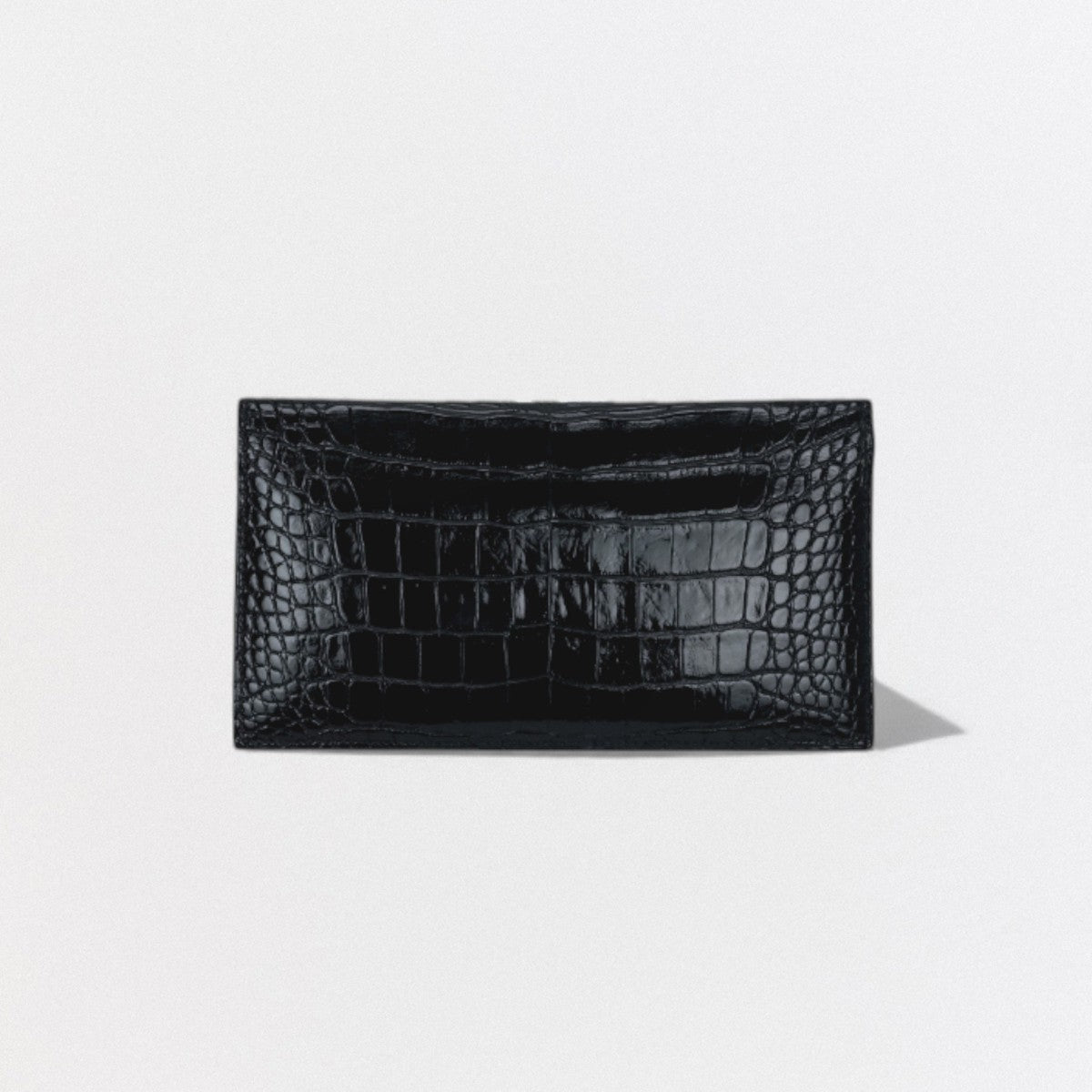 HERMES HERMES MC2 Fleming MC2 Fleming 钱包 长款钱包 长款钱包 鳄鱼皮 黑色 黑色 黑色 异域风情