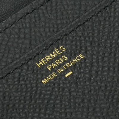 エルメス HERMES コンスタンスロングトゥーゴー コンスタンスロング トゥーゴー 財布 長財布 ロングウォレット エプソン ノワール Noir ブラック Black 黒 リザード ゴールド金具 ヴォーエプソン エキゾチック