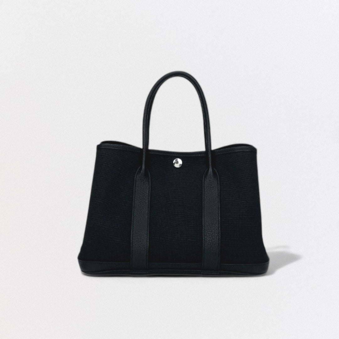 olive様★★1点限り★★エルメス ガーデンパーティPM ブラック ★箱付き★ エルメス ガーデンパーティ30/TPM ブラック ネゴンダ シルバー金具