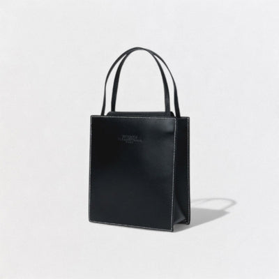 エルメス HERMES ルーシーPM ルーシー PM バッグ トートバッグ ボックスカーフ シェーブル ノワール Noir ブラック Black 黒 ハンドバッグ シェブルミゾル