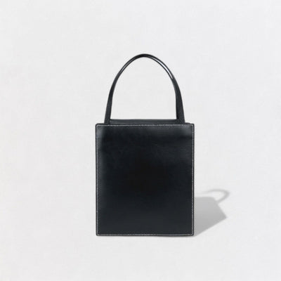 エルメス HERMES ルーシーPM ルーシー PM バッグ トートバッグ ボックスカーフ シェーブル ノワール Noir ブラック Black 黒 ハンドバッグ シェブルミゾル