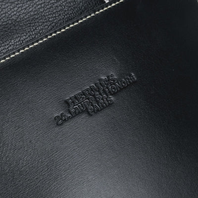 エルメス HERMES ルーシーPM ルーシー PM バッグ トートバッグ ボックスカーフ シェーブル ノワール Noir ブラック Black 黒 ハンドバッグ シェブルミゾル