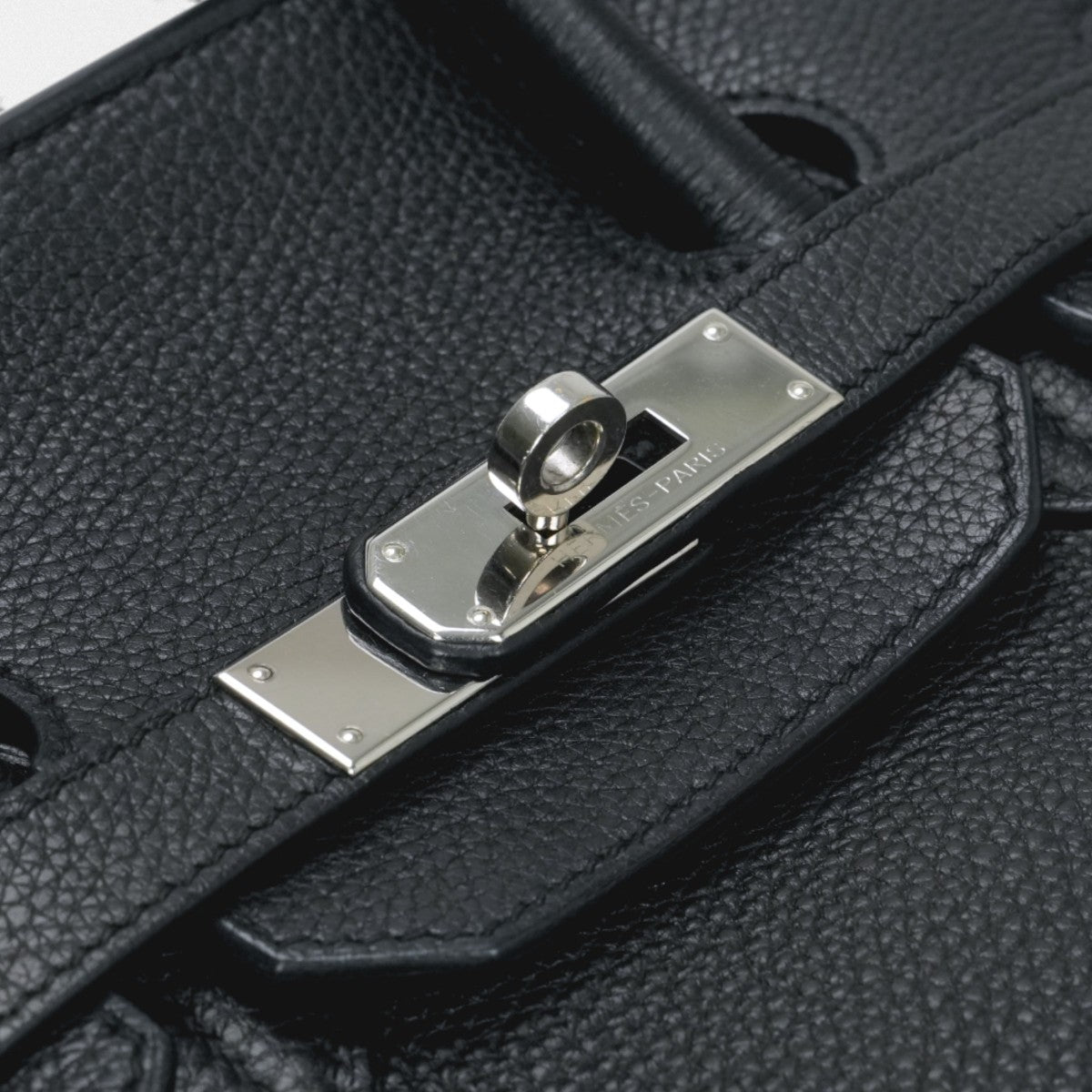 HERMES 헤르메스 Birkin 35 Birkin 35 백 토트백 토고 느와르 블랙 블랙 실버 하드웨어 핸드백