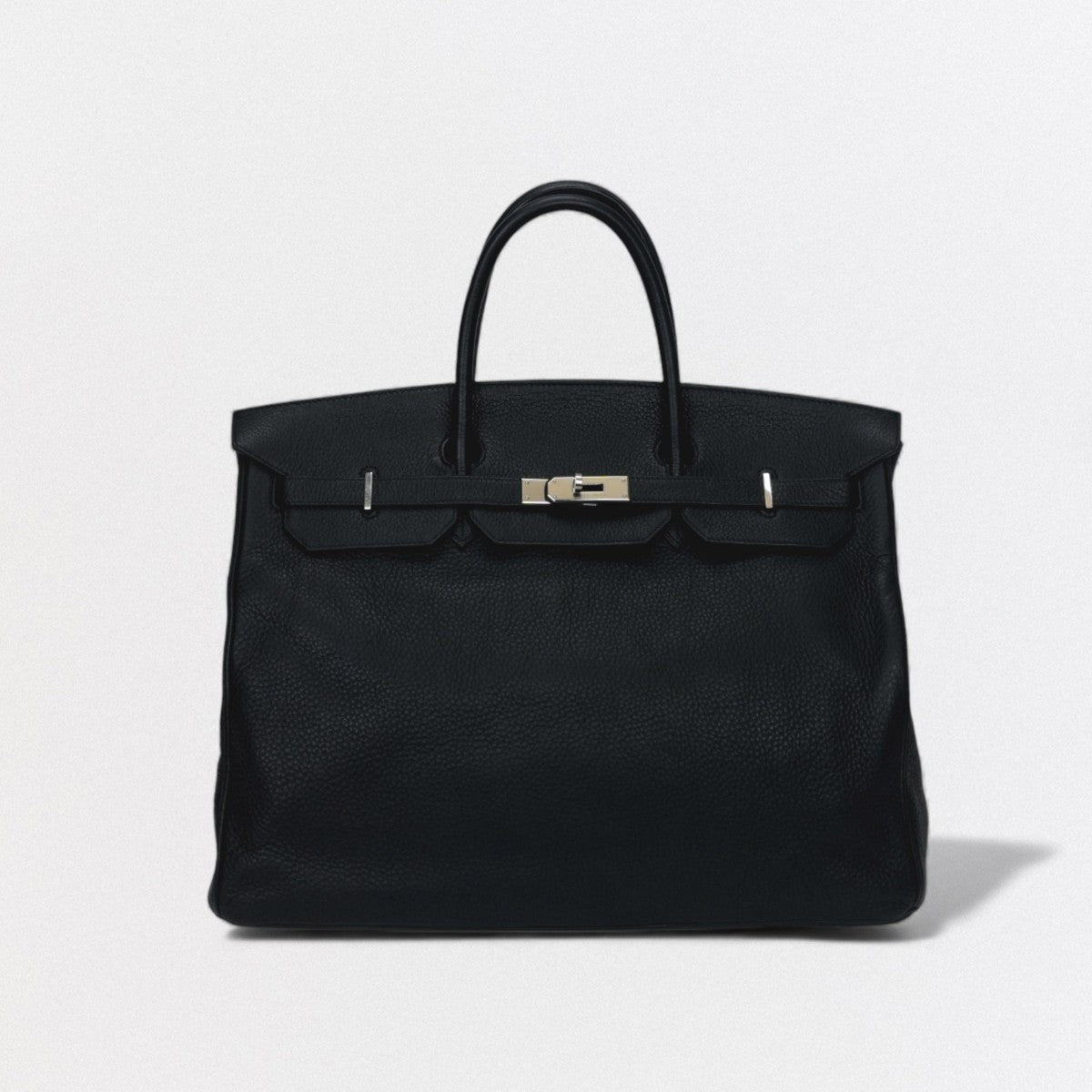 エルメス HERMES バーキン40 バーキン 40 バッグ トートバッグ トゴ ノワール Noir ブラック Black 黒 シルバー金具 ハンドバッグ