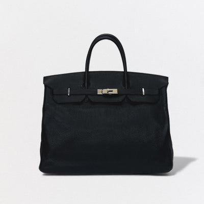 エルメス HERMES バーキン40 バーキン 40 バッグ トートバッグ トゴ ノワール Noir ブラック Black 黒 シルバー金具 ハンドバッグ