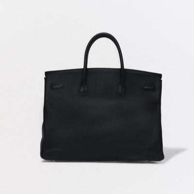 エルメス HERMES バーキン40 バーキン 40 バッグ トートバッグ トゴ ノワール Noir ブラック Black 黒 シルバー金具 ハンドバッグ