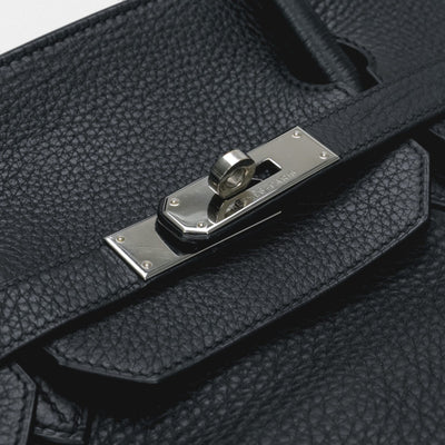 エルメス HERMES バーキン40 バーキン 40 バッグ トートバッグ トゴ ノワール Noir ブラック Black 黒 シルバー金具 ハンドバッグ
