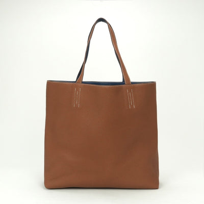 HERMES 헤르메스 Double sens 36 Double sens 36 더블 센스 36 Double sens 45 가방 토트백 토리옹 클레망스 골드 골드 딥 블루 브라운 브라운 블루 블루 핸드백 리버시블