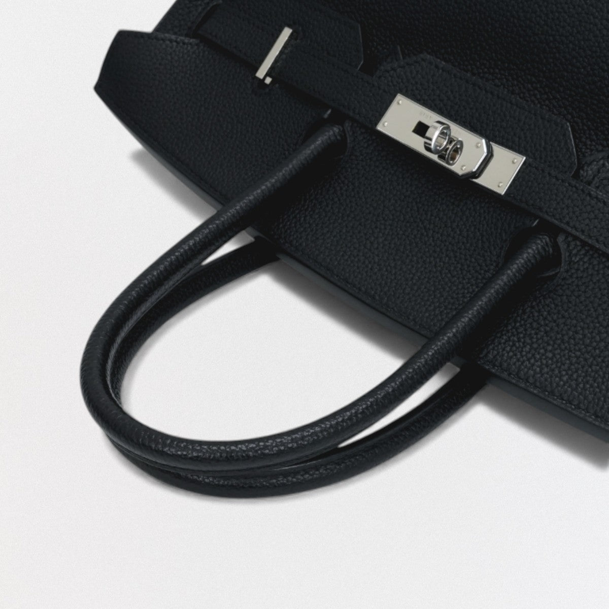 HERMES 헤르메스 Birkin 35 Birkin 35 백 토트백 토고 느와르 블랙 블랙 실버 하드웨어 핸드백