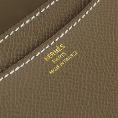 HERMES 爱马仕 Constance 3 mini 18 Constance 3 Mini 18 包 肩包 Epson Etoupe 灰色 灰色 粉红金（玫瑰金） 五金 Constance Mini Constance 18 沃克斯爱普生