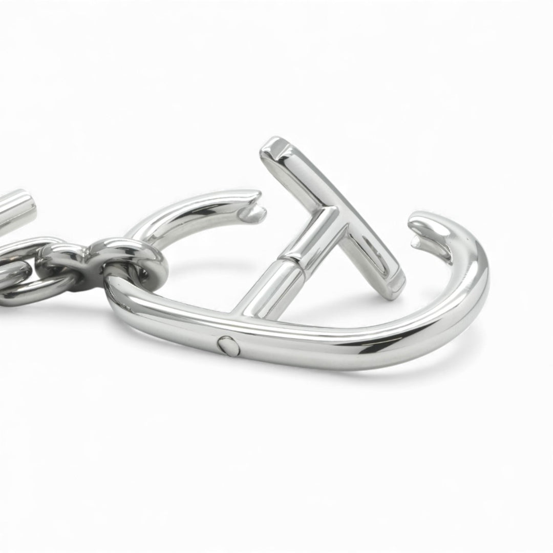 エルメス HERMES シェーヌダンクル キーケース キーアクセサリー 銀 エルメス HERMES シェーヌダンクル キーケース キーアクセサリー 銀