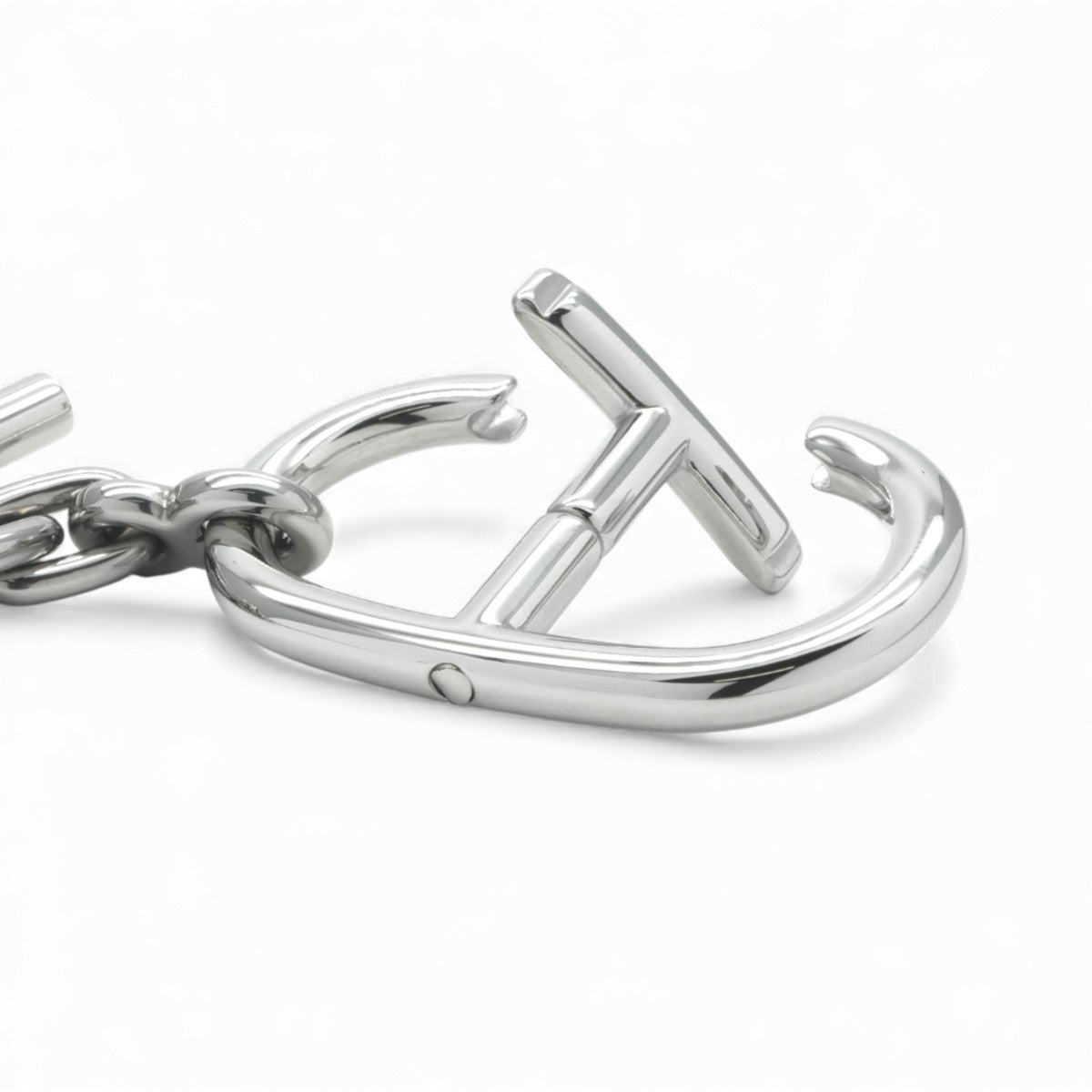 HERMES 爱马仕 Chaine d'Ancre 钥匙包 钥匙配件 银色