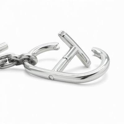 HERMES 爱马仕 Chaine d'Ancre 钥匙包 钥匙配件 银色