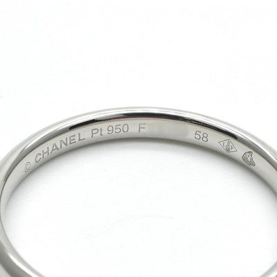 CHANEL 香奈儿 Coco Crush Coco Crush 约翰巴黎人 Coco Crush 戒指 Pt950 银钻石戒指 结婚戒指 铂金